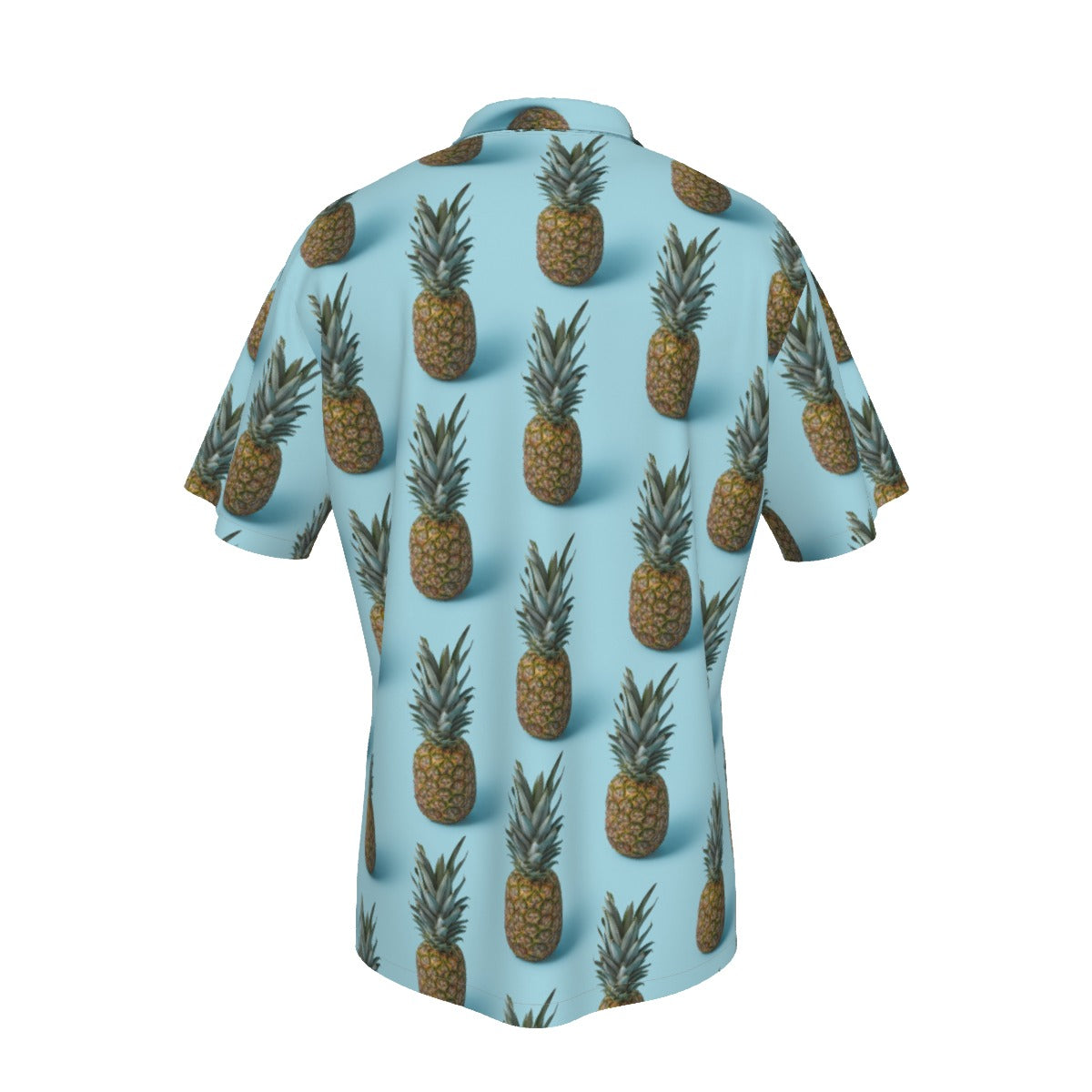 Pineapple Print Classic Men's Hawaiian Shirt