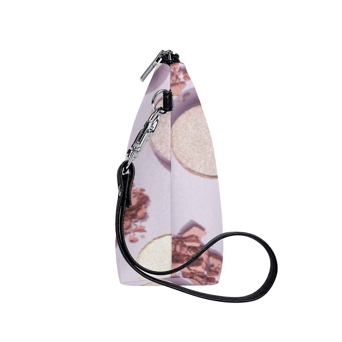 Cosmetic Bag With Black Hand Strap
