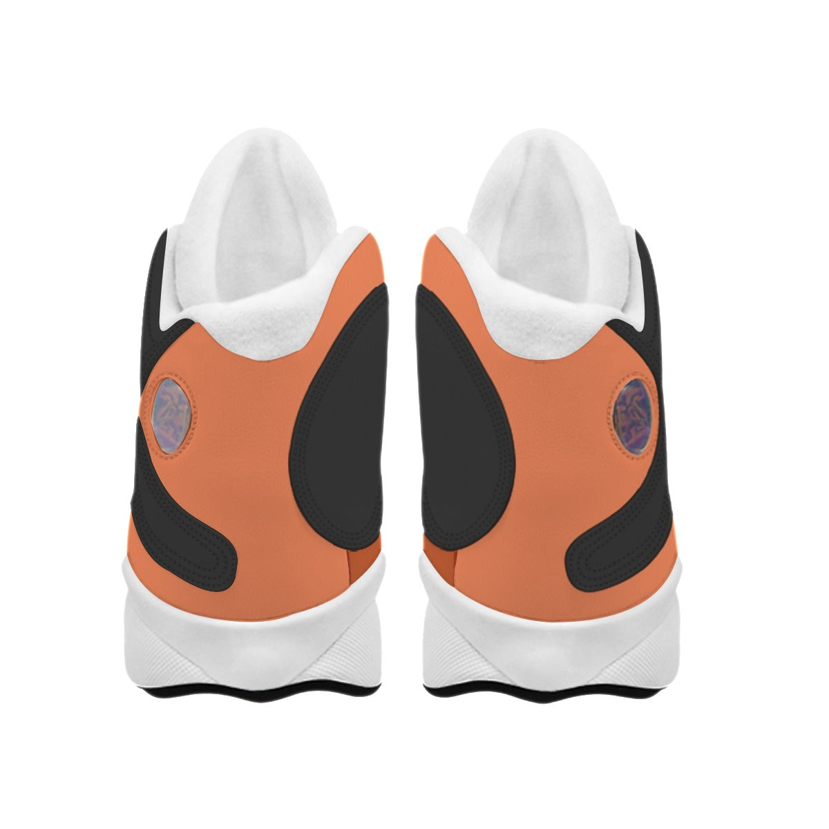 Men's Curved Basketball Shoes With Thick Soles