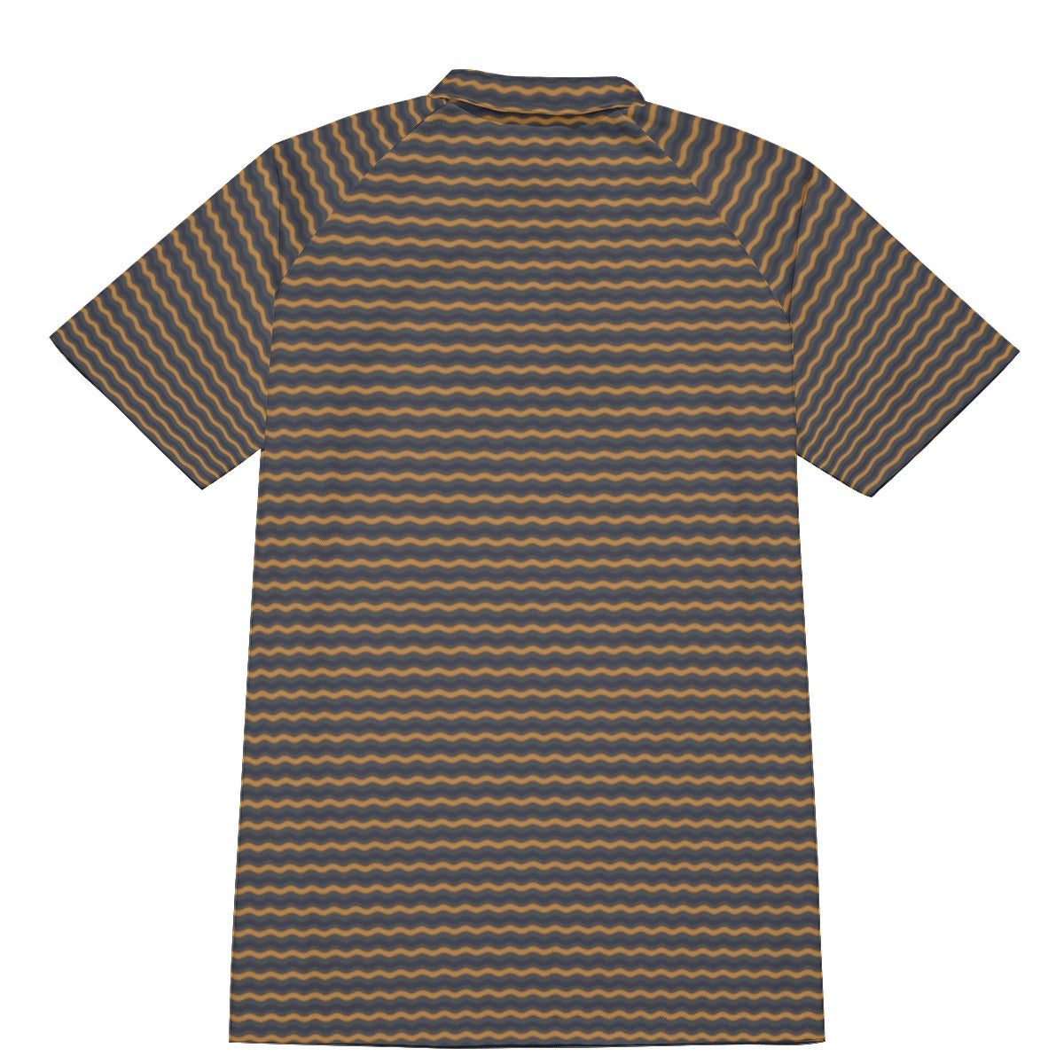 Men's Short Sleeve Polo Shirt With Button Closure