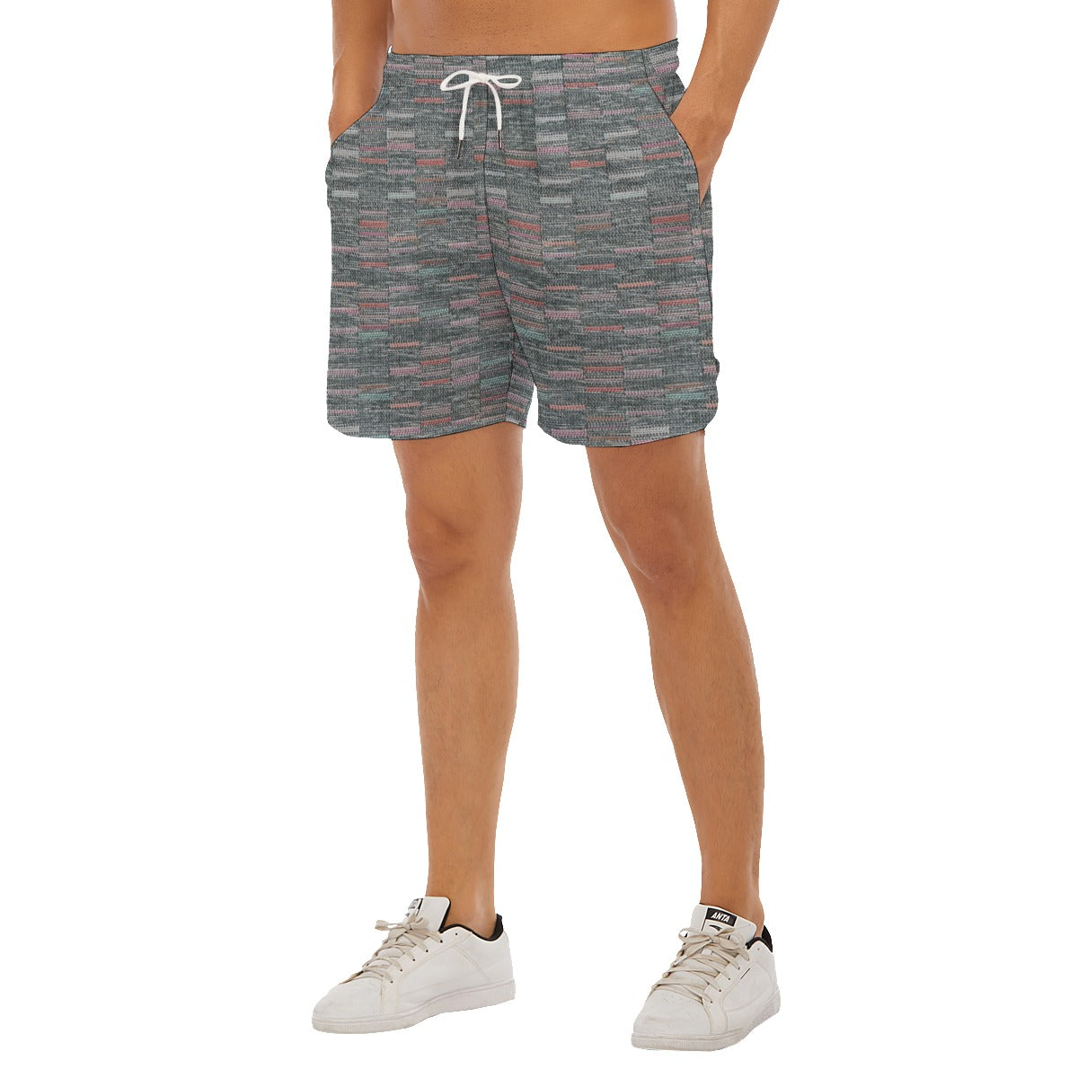 Men's Side Split Running Sports Shorts