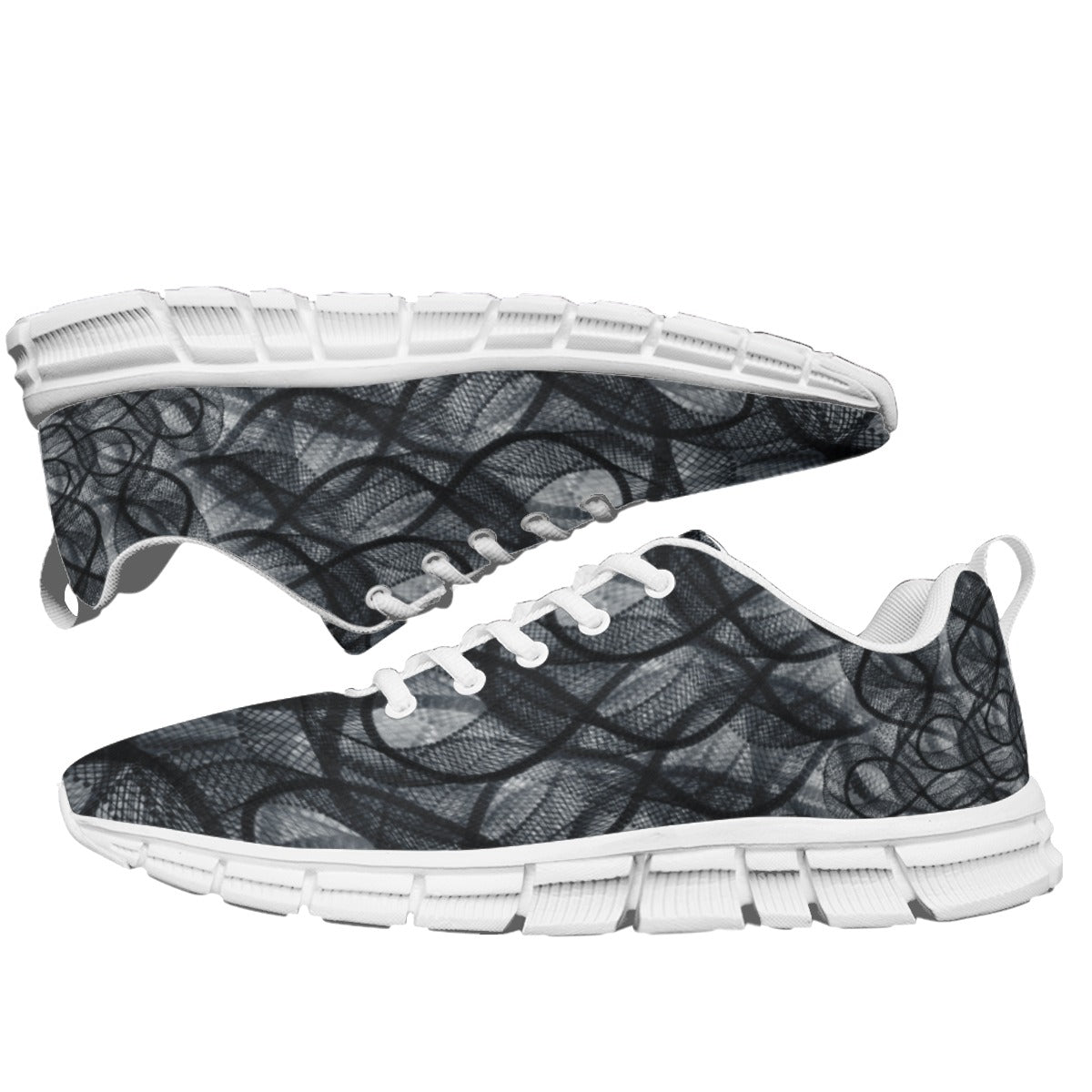 Men's Sports Shoes With White Sole