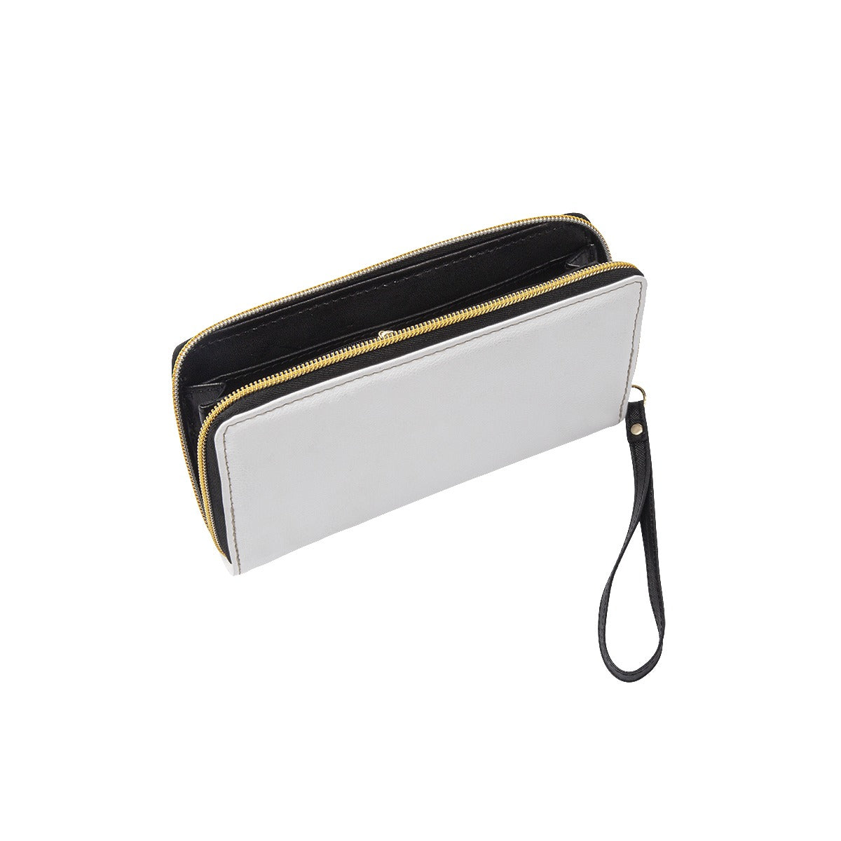 Long Wallet With Black Hand Strap