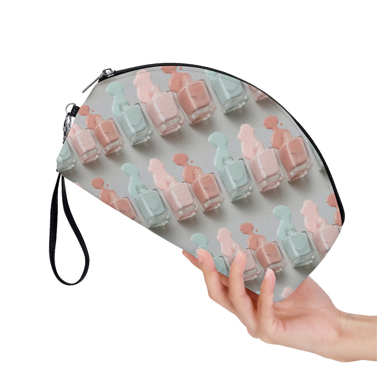 Curved Cosmetics Bag