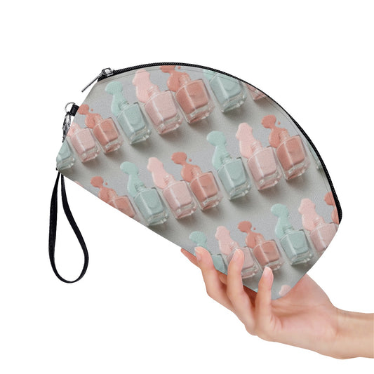 Curved Cosmetics Bag