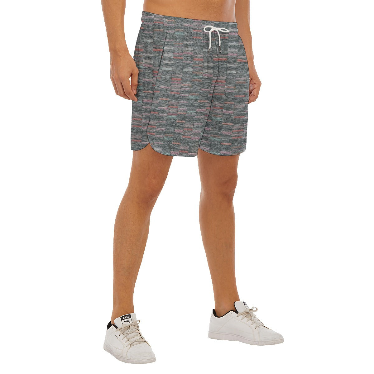 Men's Side Split Running Sports Shorts
