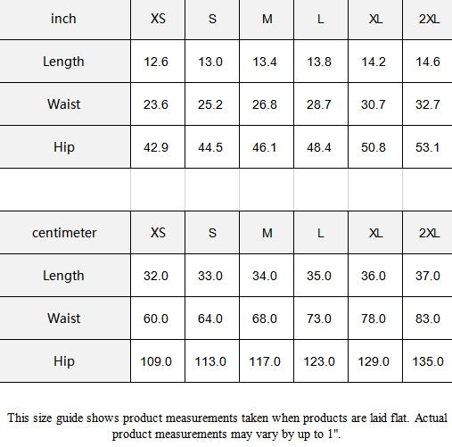 Handbag Print Women's Waist Shorts