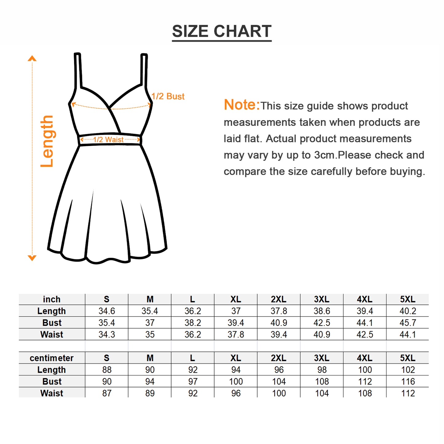 White Women's V-neck Sleeveless Cami Dress